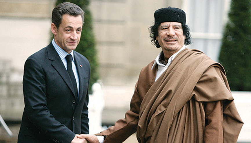 Sarkozy’ye Kaddafi gözaltısı