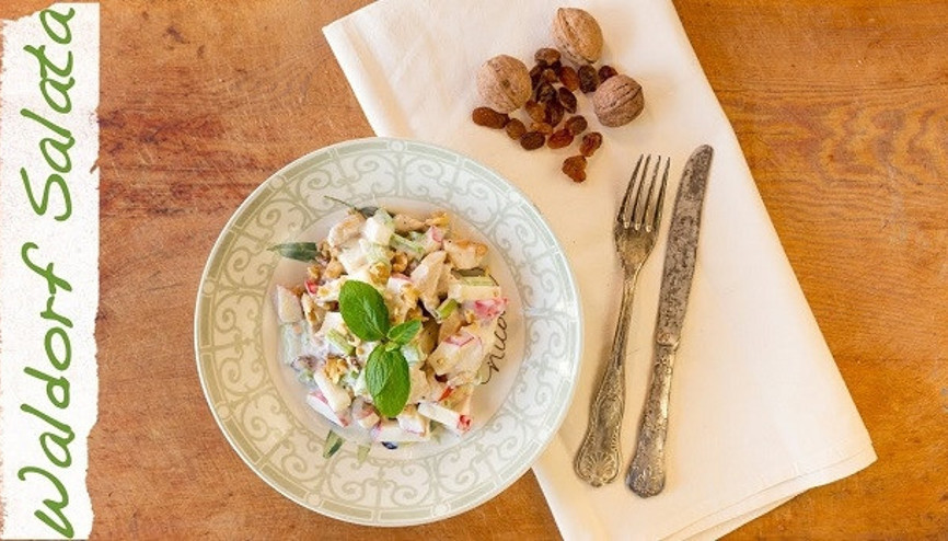 Tavuklu Waldorf Salata | Diyetisyen Andaç Yeşilyurt - Diyetisyen Mutfağı