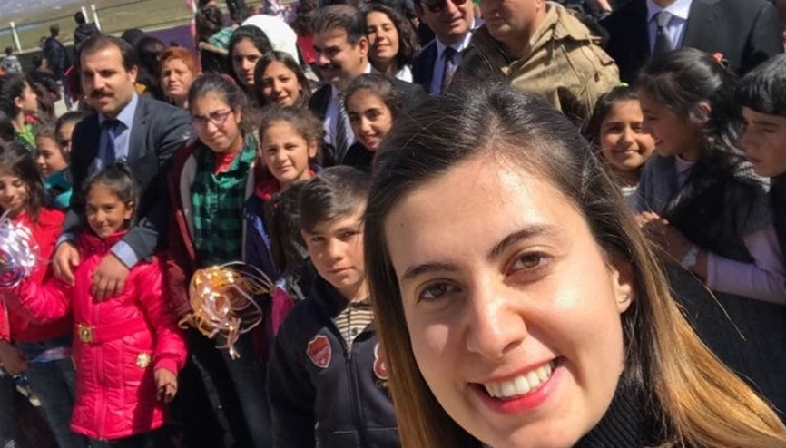 Yılın öğretmeninden uçan balonlu etkinlik