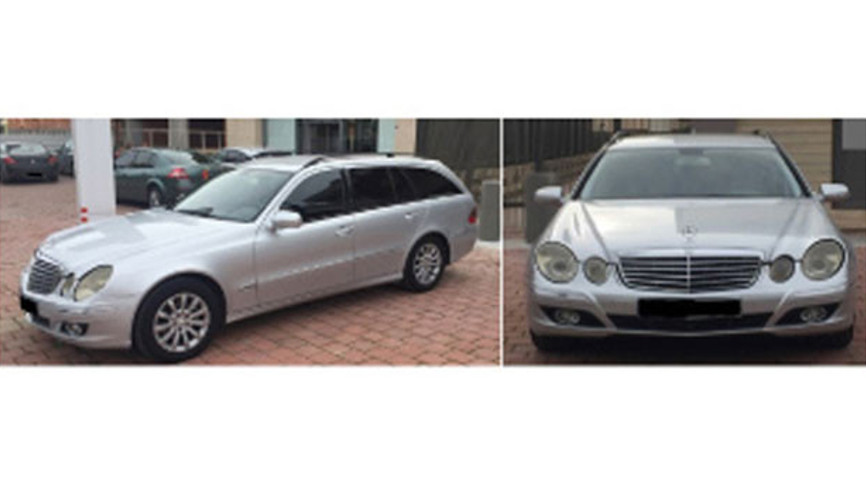 Alman konsolosun makam aracı ikinci kez satışta