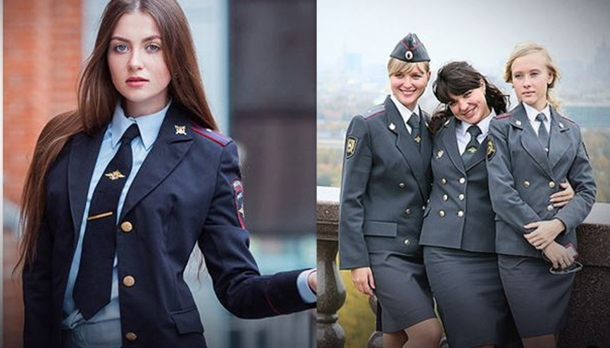 Rusya’nın model görünümlü kadın polisleri: ‘Tutukla beni’ diye laf atanlar oluyor