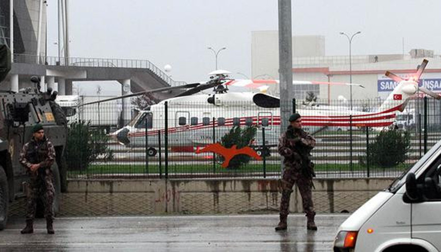 Erdoğanın uçağına hava muhalefeti