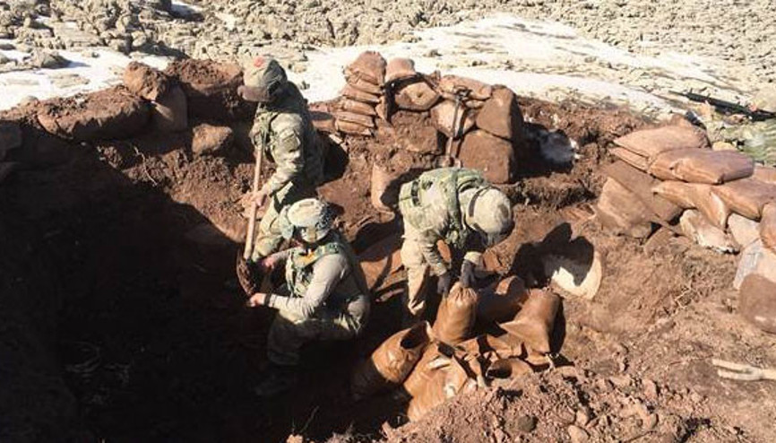 Asker, 2 bin 400 rakımda yeni üs kuruyor