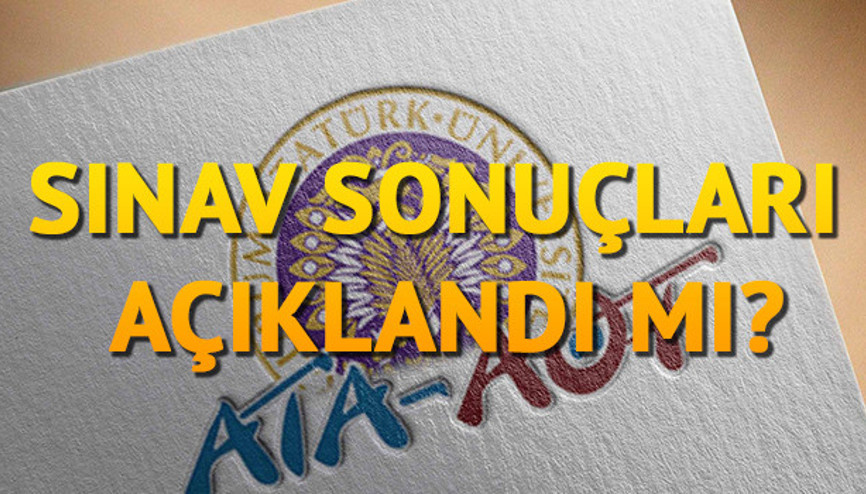 ATA AÖF sınav soru ve cevapları ile birlikte önemli uyarı geldi
