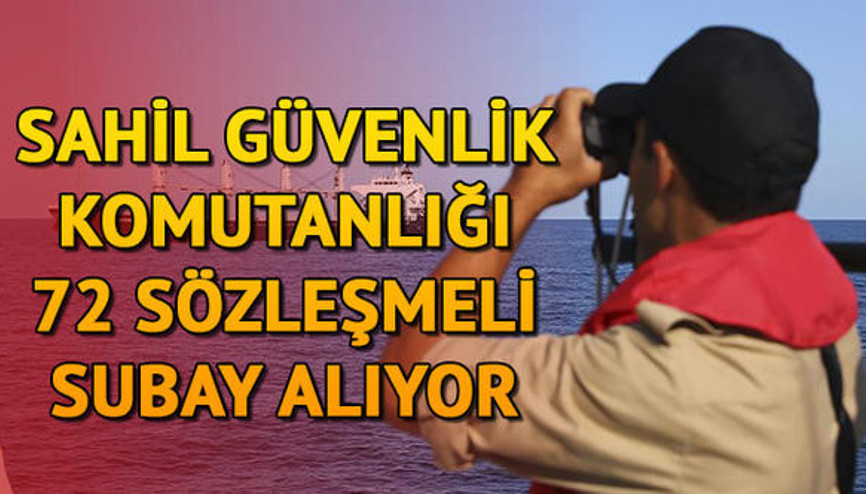 Sahil Güvenlik Komutanlığı subay alım başvuruları için son gün ne zaman İşte başvuru sayfası Sahil Güvenlik Komutanlığı subay alım başvuruları için son gün ne zaman İşte başvuru sayfası