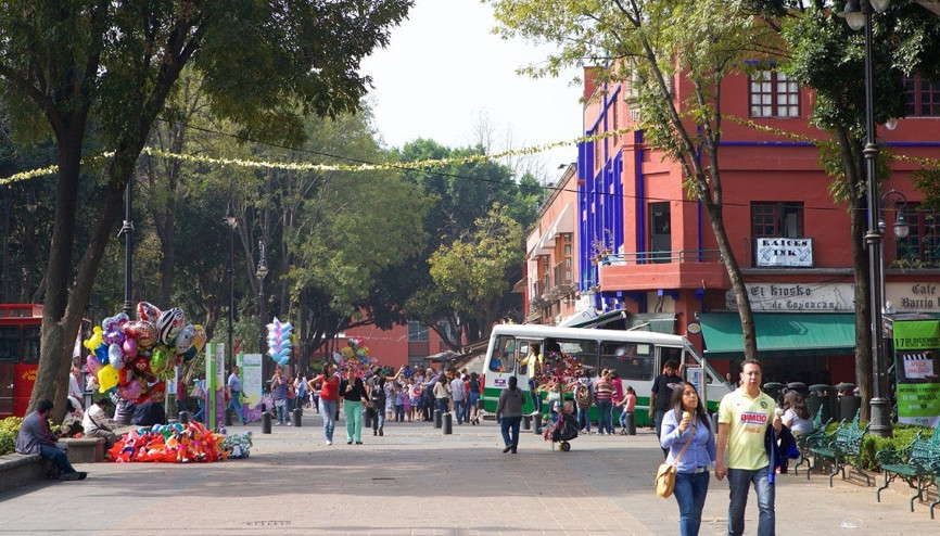 Yeşil kokulu kent: Coyoacan