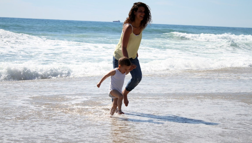 Yaz erken geldi Doyasıya eğlendiler