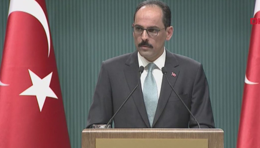 İbrahim Kalın açıklamalarda bulundu
