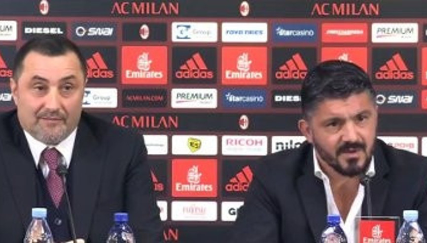 Milan Gattuso ile sözleşme yeniledi
