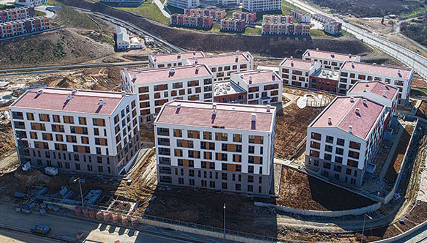 605 konuta 8 bin talep