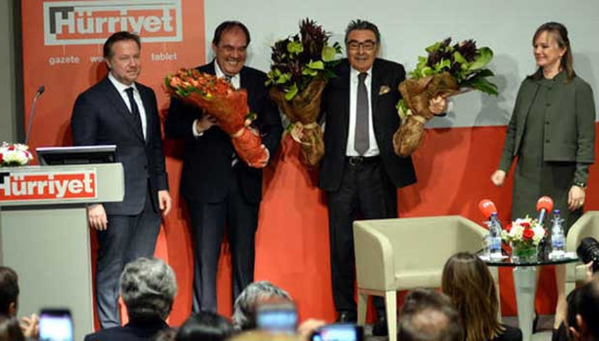 Doğan Medyada devir teslim töreni Doğan Medyada devir teslim töreni