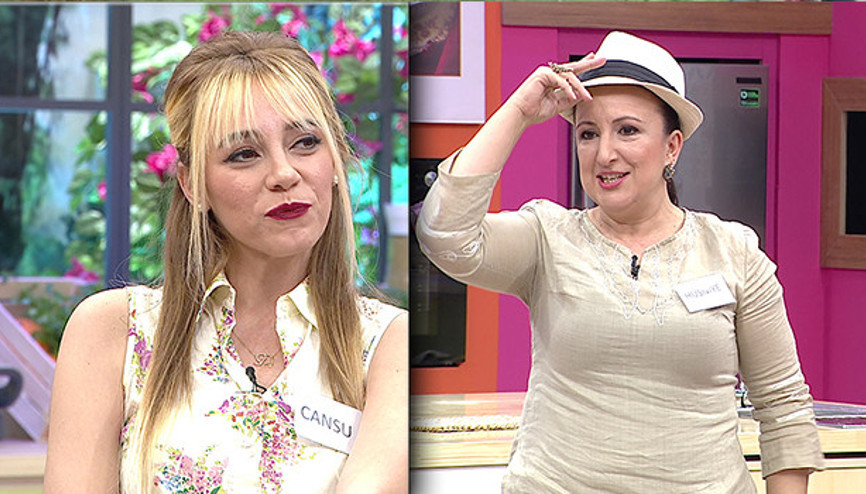 Cansu, Hüsniye Hanıma şapka çıkarttırdı