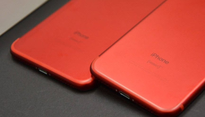 Appledan kıpkırmızı iPhone 8 geliyor