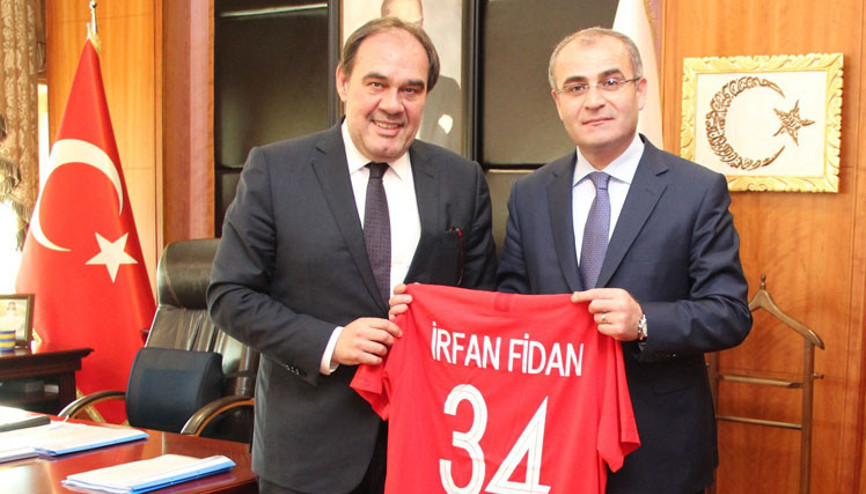 Yıldırım Demirörenden başsavcı Fidana ziyaret