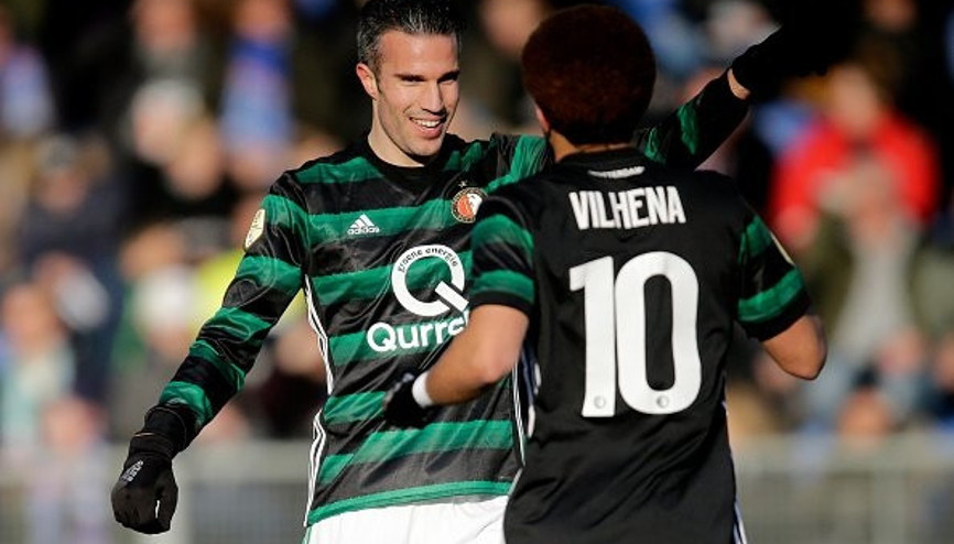 Perdeyi Van Persie açtı, Feyenoord kazandı