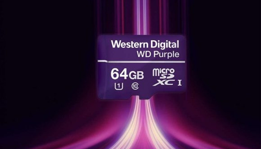 Western Digital 7/24 yeni nesil video kaydı yapan kart