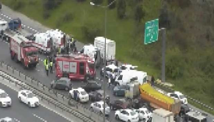 FSM Köprü girişinde kaza