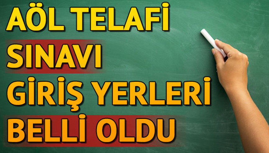 AÖL sonuçları telafi sınavından sonra mı açıklanacak Açık Lise telafi sınavı ne zaman AÖL sonuçları telafi sınavından sonra mı açıklanacak Açık Lise telafi sınavı ne zaman