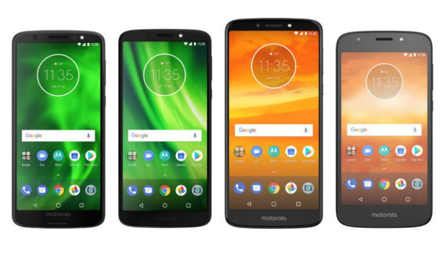 Motorola Moto G6, G6 Play, E5 Plus, E5 Play tanıtıldı İşte tüm özellikleri