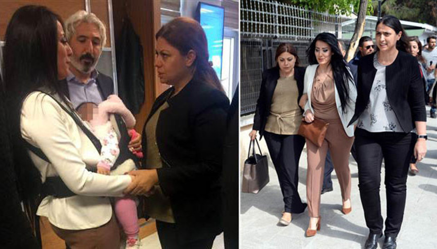 Öğretmen Ayşe Çelik, bebeğiyle cezaevine girdi