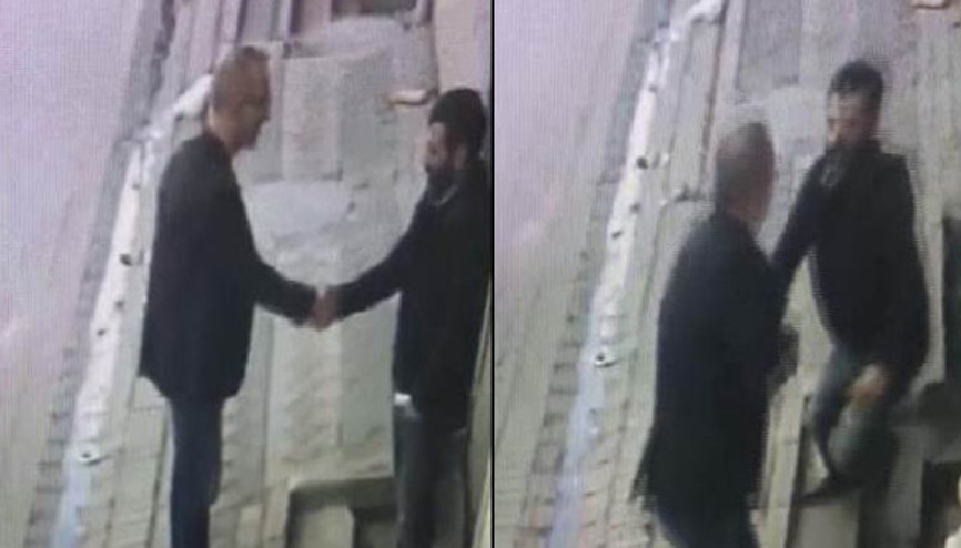 Önce tokalaştı sonra silahla vurdu