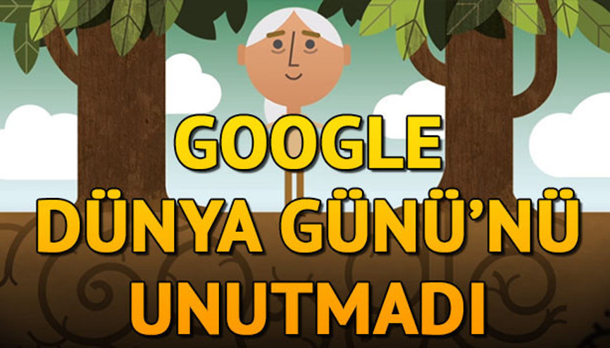Dünya Günü nedir Googledan 22 Nisan Dünya Gününe özel Doodle