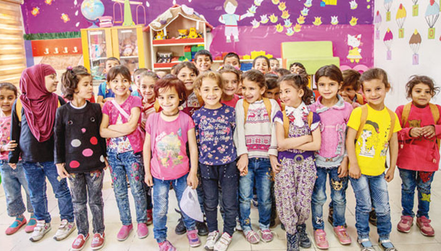 Doğdukları Türkiyede okullu oldular
