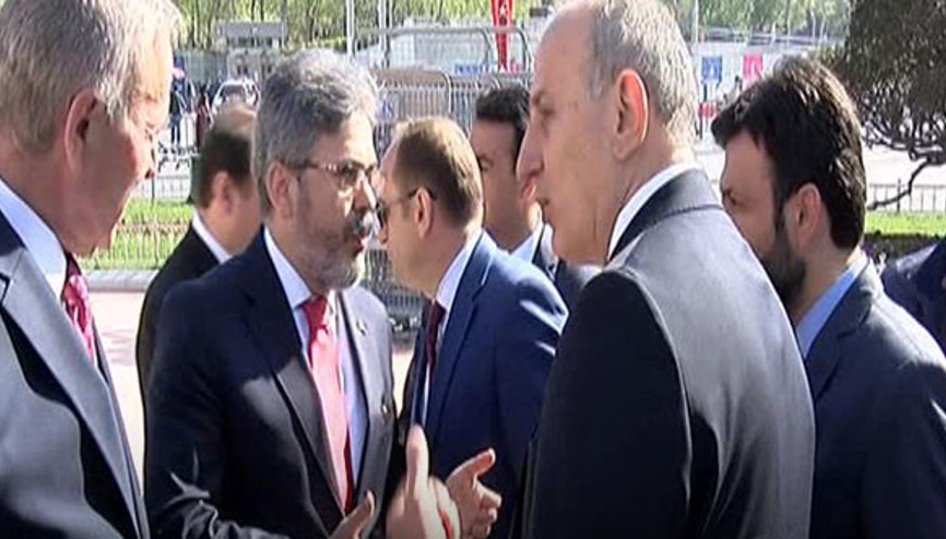 Taksimdeki 23 Nisan töreninde tartışma