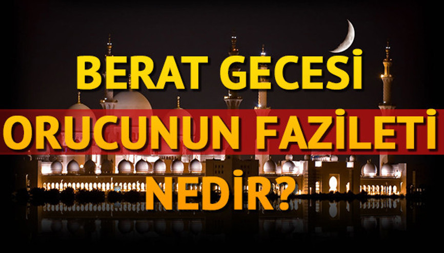Berat Kandilinde oruç tutulur mu
