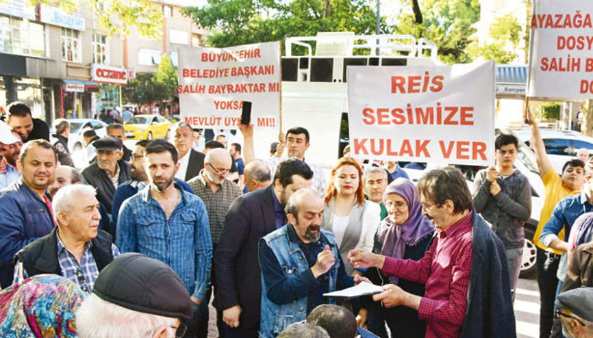 Ayazağa’da tapu isyanı Ayazağa’da tapu isyanı