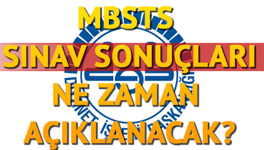 DİB MBSTS sınav sonuçları bugün ne zaman saat kaçta açıklanacak