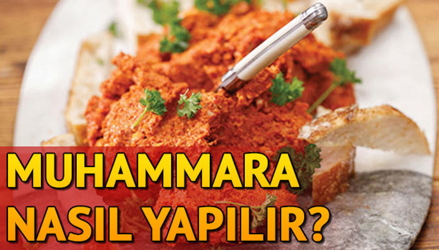 Muhammara nasıl yapılır Pratik muhammara tarifi