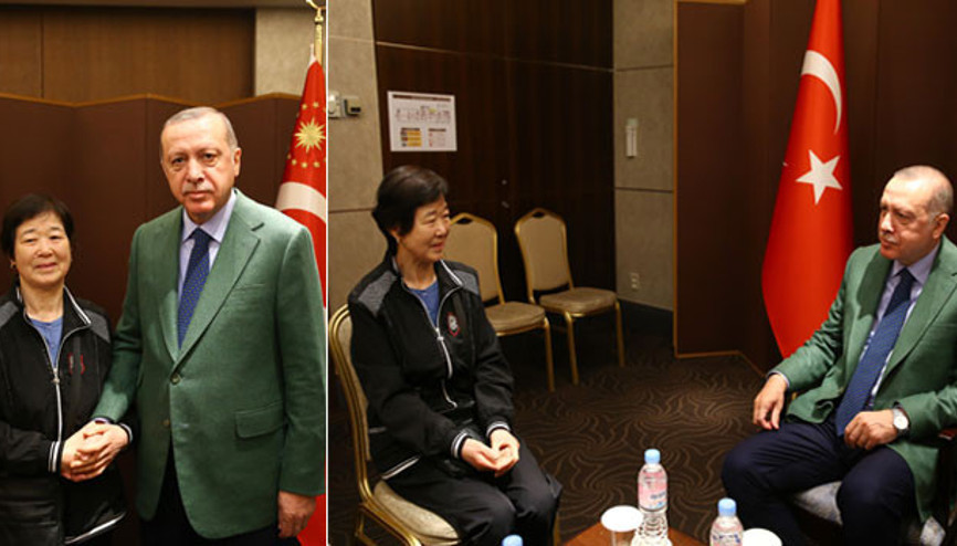 Cumhurbaşkanı Erdoğanın kabul ettiği sürpriz isim