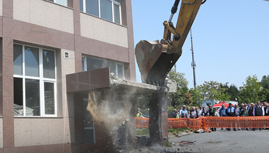 İSKİ binaları yıkılıp altı otopark, üstü yeşil alan oluyor