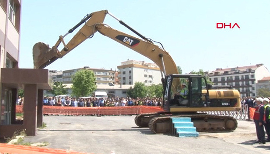 İSKİ binaları yıkılıp altı otopark, üstü yeşil alan oluyor