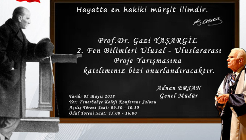 Prof. Dr. Yaşargil proje yarışmasında finalistler yarışacak