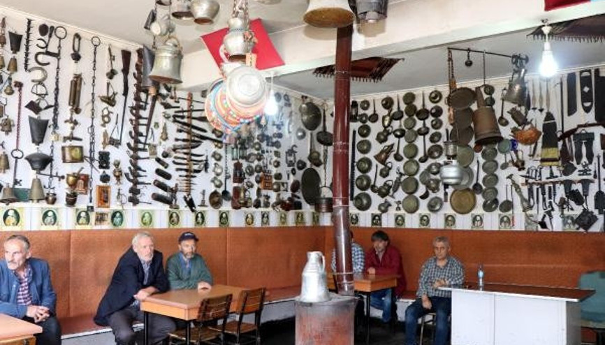 Ünü köyün sınırlarını aşan kahve, müze oldu