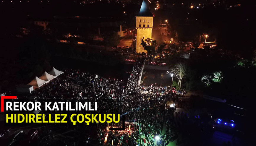 Rekor katılımlı Hıdırellez coşkusu
