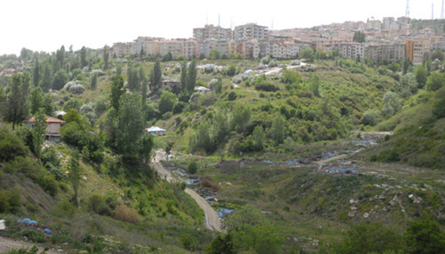 Dikmen Vadisinde ağır tahribat