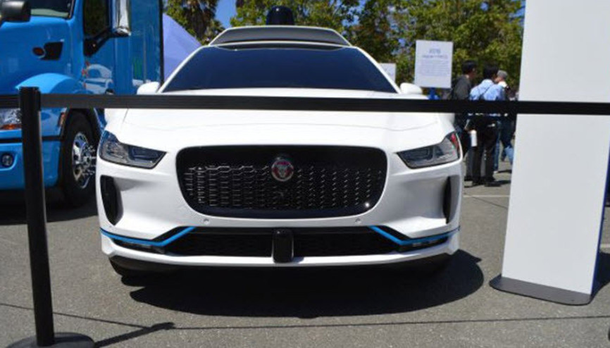 İşte Googleın yeni sürücüsüz otomobili: Jaguar I-Pace İşte Googleın yeni sürücüsüz otomobili: Jaguar I-Pace