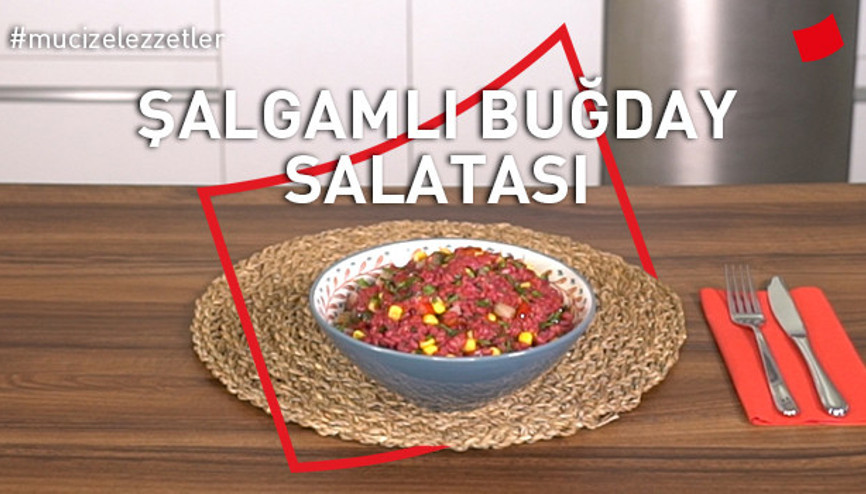 Şalgamlı Buğday Salatası | Mucize Lezzetler