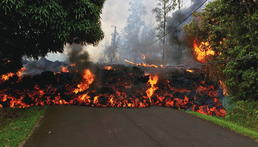 Hawaii’ye yerleşen eski  Dream Tv sunucusu yazdı Kaderde böyle  bir afete tanıklık  etmek de varmış...