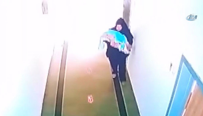 İşte bebek kaçıran Suriyeli kadın