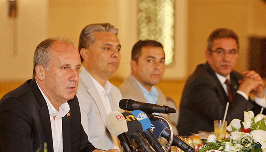 İnce Antalyada konuştu: Dünyanın merkezindeyiz