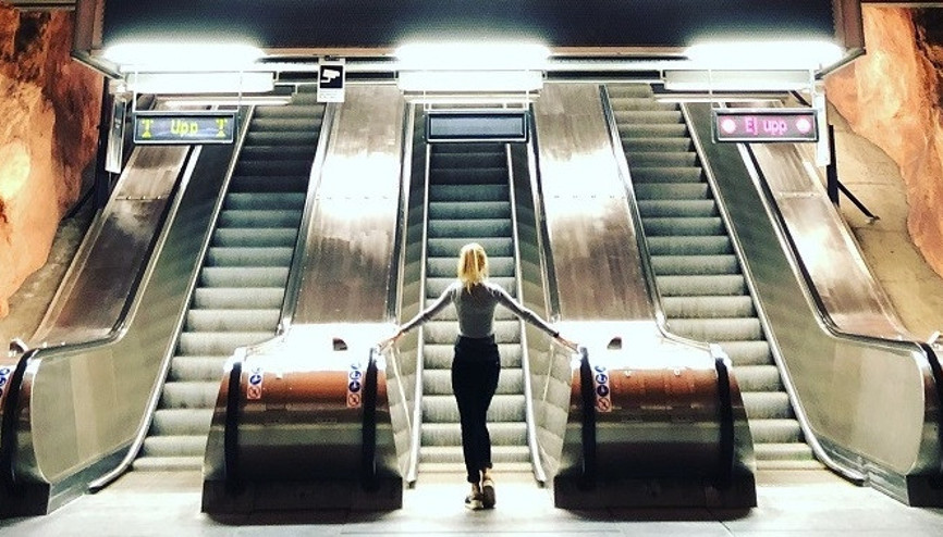 Stockholm’ün sanat eseri metro durakları