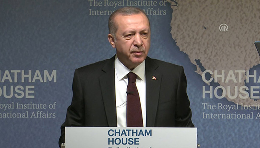 Cumhurbaşkanı Erdoğan Chatham Houseda