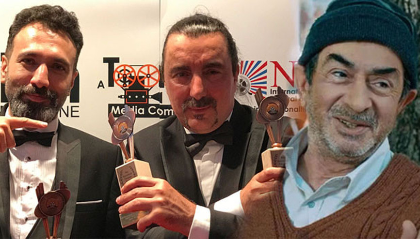 Ödülünü usta oyuncu Turan Özdemir’e adadı