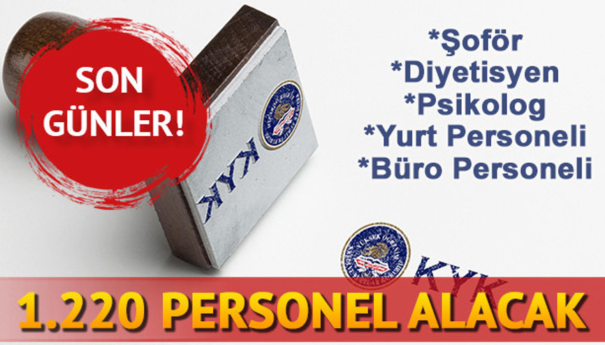 KYK memur alımı başvurusu için geri sayım devam ediyor KYK memur alımı başvurusu için geri sayım devam ediyor