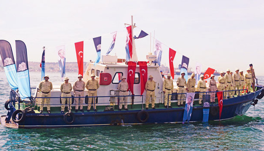 Bandırma uğurlaması