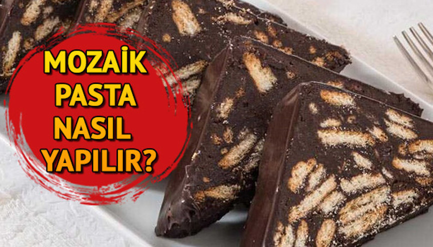 Mozaik pasta nasıl yapılır Mozaik pasta tarifi